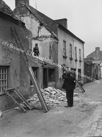 OLD HOUSES BEING DEMOLISHED